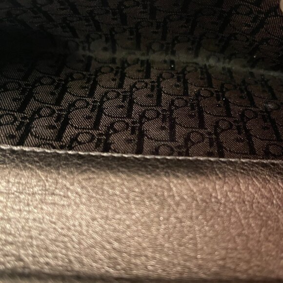 CHRISTIAN DIOR vintage silver long wallet - Picture 7 of 8